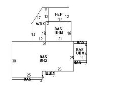 67 Great Meadow Rd, Newton, MA 02459 floor plan