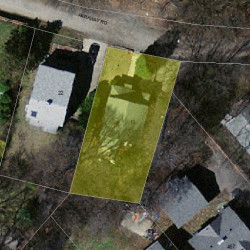 18 Parkway Rd, Newton, MA 02460 aerial view
