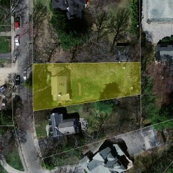 142 Prince St, Newton, MA 02465 aerial view