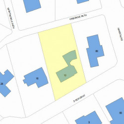 10 Osborne Path, Newton, MA 02459 plot plan