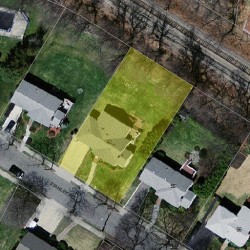 42 Stanley Rd, Newton, MA 02468 aerial view