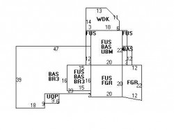 42 Sky View Cir, Newton, MA 02459 floor plan