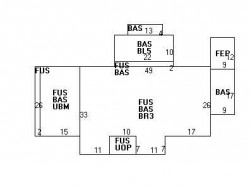 244 Upland Ave, Newton, MA 02461 floor plan