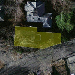 41 Summit St, Newton, MA 02458 aerial view