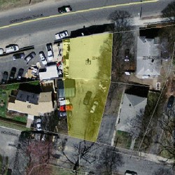 2240 Commonwealth Ave, Newton, MA 02459 aerial view