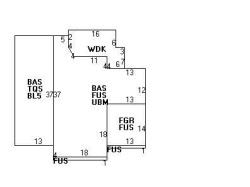 585 Chestnut St, Newton, MA 02468 floor plan