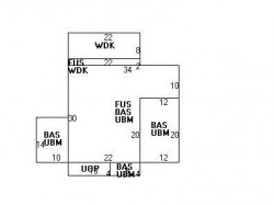 52 Warwick Rd, Newton, MA 02465 floor plan