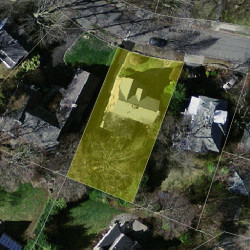 125 Brackett Rd, Newton, MA 02458 aerial view