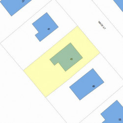 45 Wade St, Newton, MA 02461 plot plan