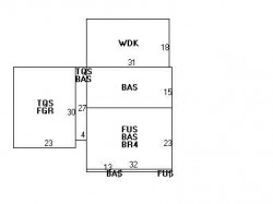 44 Verndale Rd, Newton, MA 02461 floor plan