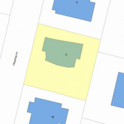 10 Fairview St, Newton, MA 02458 plot plan