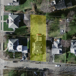 191 Gibbs St, Newton, MA 02459 aerial view