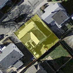 62 Green St, Newton, MA 02458 aerial view