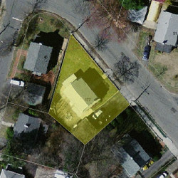 177 Nevada St, Newton, MA 02460 aerial view