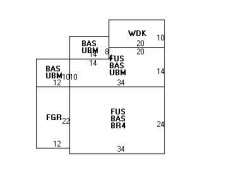 104 Oxford Rd, Newton, MA 02459 floor plan