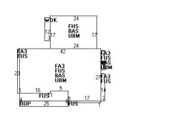 177 Homer St, Newton, MA 02459 floor plan