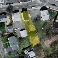 10 Auburndale Ave, Newton, MA 02465 aerial view