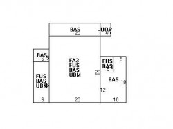 18 Cottage Pl, Newton, MA 02465 floor plan