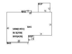 51 Levbert Rd, Newton, MA 02459 floor plan