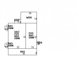 220 California St, Newton, MA 02458 floor plan