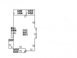 58 Judkins St, Newton, MA 02460 floor plan