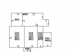 84 Westminster Rd, Newton, MA 02459 floor plan