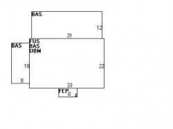 96 Beaumont Ave, Newton, MA 02460 floor plan