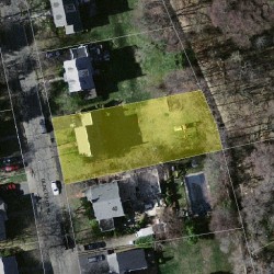 32 Olde Field Rd, Newton, MA 02459 aerial view