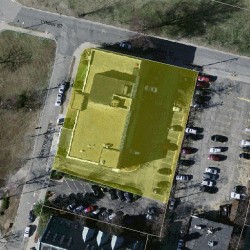 1188 Centre St, Newton, MA 02459 aerial view