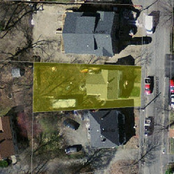 150 Edinboro St, Newton, MA 02460 aerial view