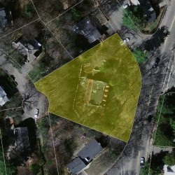 567 Walnut St, Newton, MA 02460 aerial view