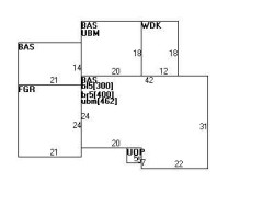 18 Anthony Cir, Newton, MA 02460 floor plan