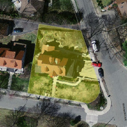 1063 Commonwealth Ave, Newton, MA 02459 aerial view