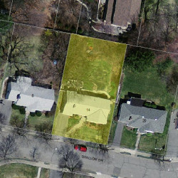 14 Swallow Dr, Newton, MA 02462 aerial view