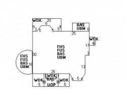 300 Franklin St, Newton, MA 02458 floor plan