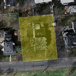 47 Washington Park, Newton, MA 02460 aerial view