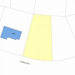 1201 Commonwealth Ave, Newton, MA 02465 plot plan