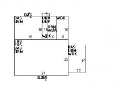 45 Claremont St, Newton, MA 02458 floor plan