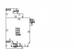 20 Walker St, Newton, MA 02460 floor plan