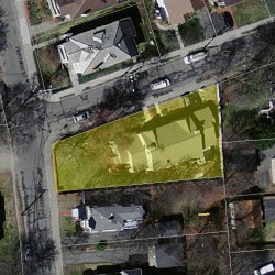 148 Norwood Ave, Newton, MA 02460 aerial view