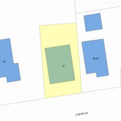 25 Auburn St, Newton, MA 02465 plot plan