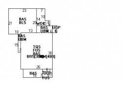 970 Dedham St, Newton, MA 02459 floor plan