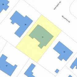18 Mccarthy Rd, Newton, MA 02459 plot plan