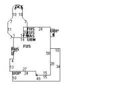 61 Temple St, Newton, MA 02465 floor plan