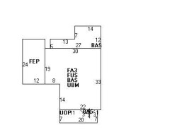 53 Clinton Pl, Newton, MA 02459 floor plan