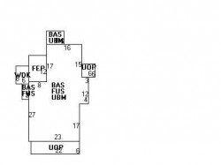 64 Bowen St, Newton, MA 02459 floor plan