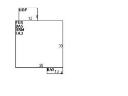 16 Belmont St, Newton, MA 02458 floor plan