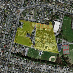 250 Waltham St, Newton, MA 02465 aerial view