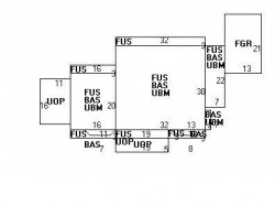 54 Temple St, Newton, MA 02465 floor plan