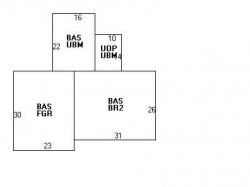 15 Inis Cir, Newton, MA 02465 floor plan